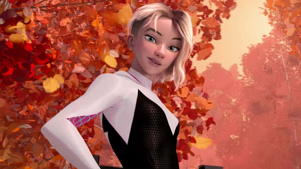 Gwen Stacy in Into The Spider-Verse