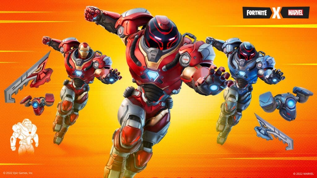 fortnite marvel iron man zero outfit