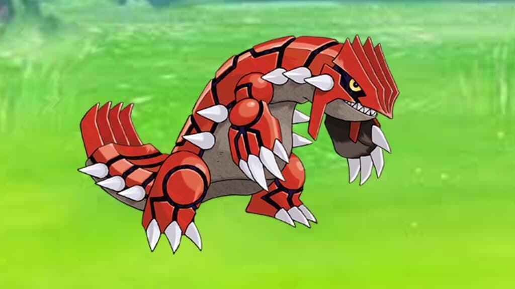 Groudon in Pokemon Go