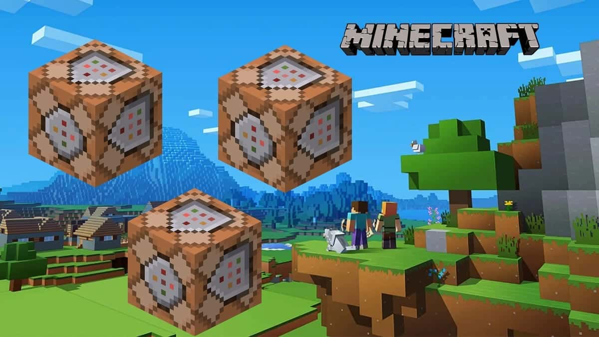 Command blocks in Minecraft