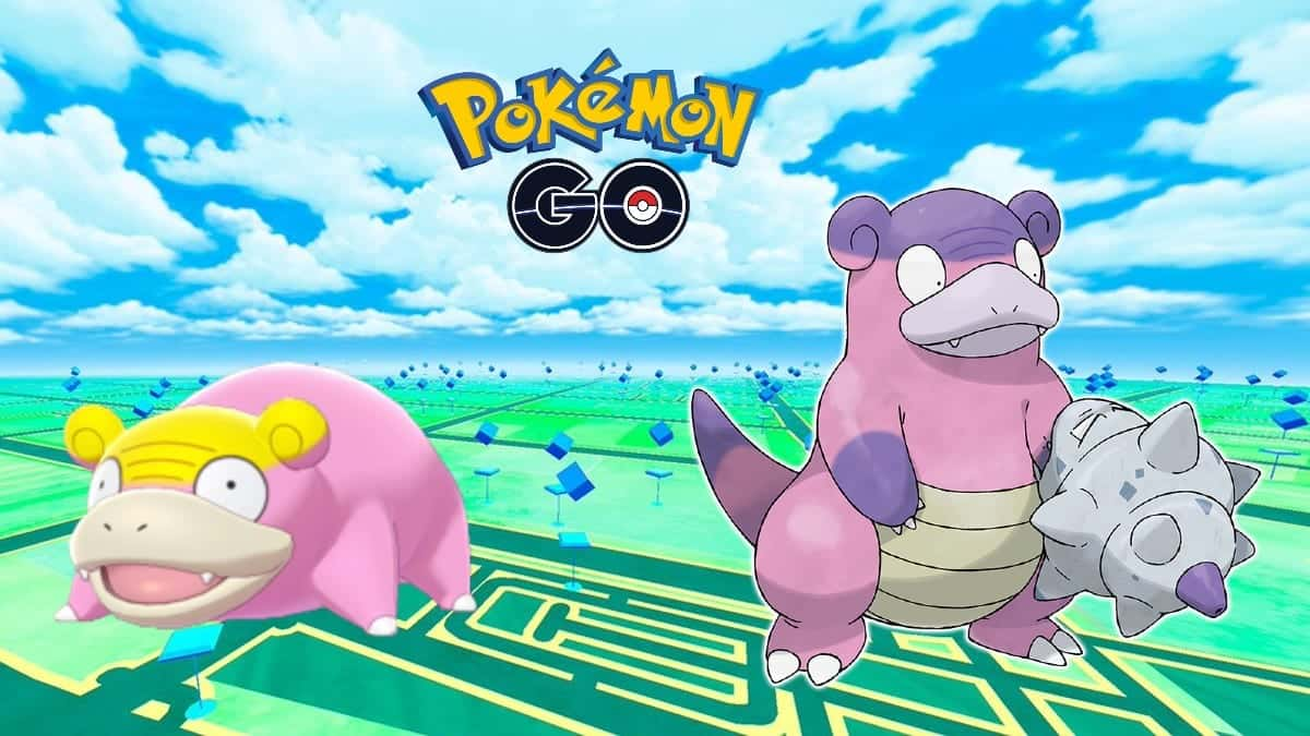 Galarian Slowpoke and Slowbro in Pokemon Go