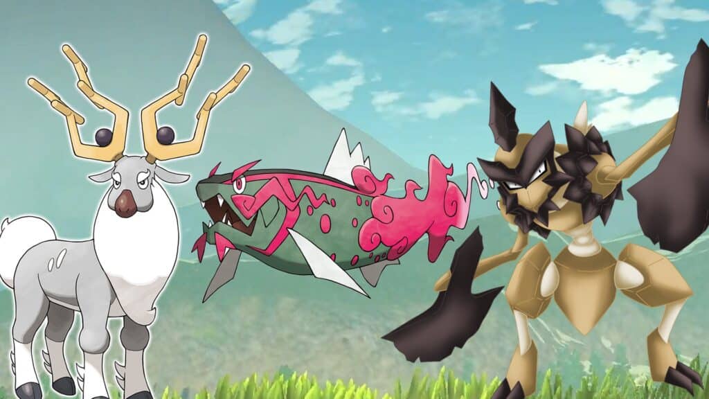 New Pokemon like Kleavor and Wyrdeer in Pokemon Legends: Arceus