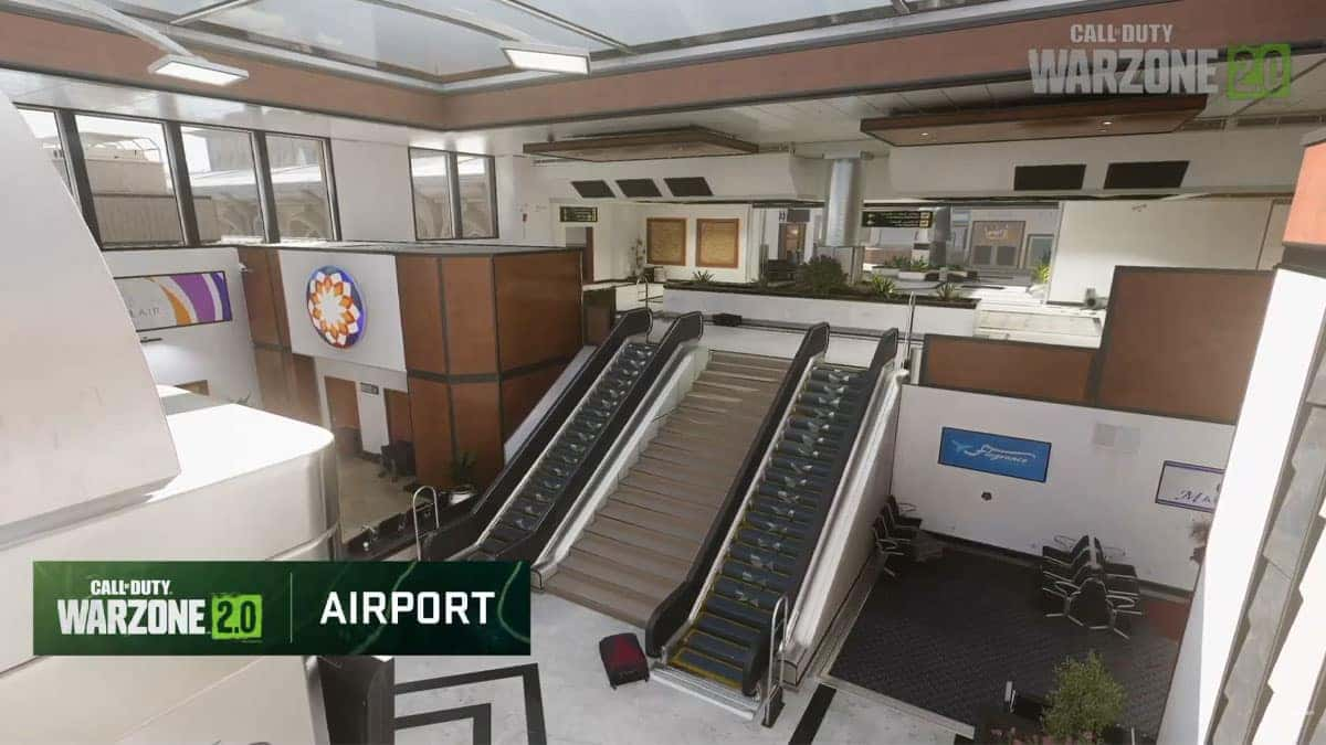 Terminal in Warzone 2 Al Mazrah map