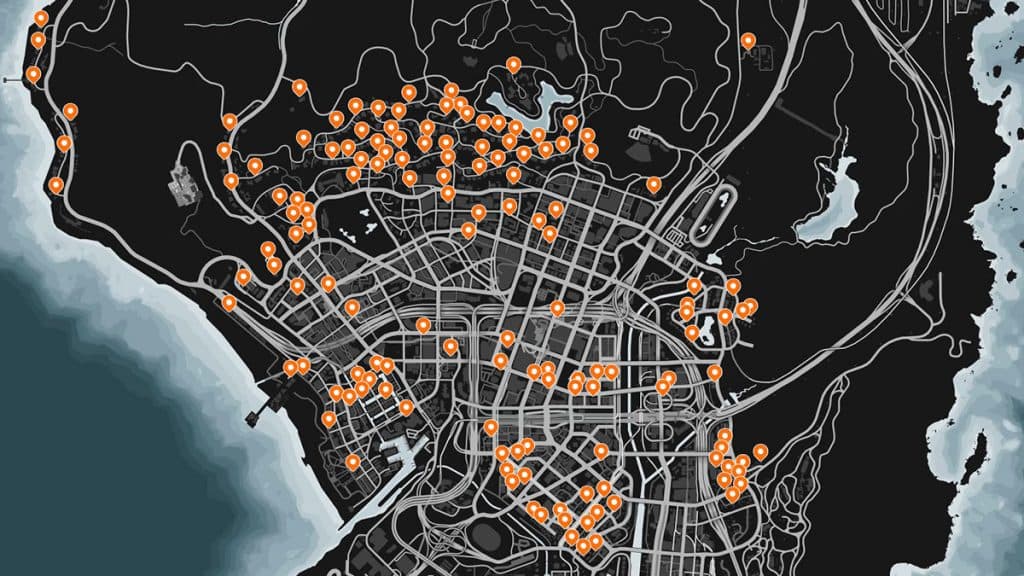 GTA Online Jack-O-Lanterns location in Los Santos