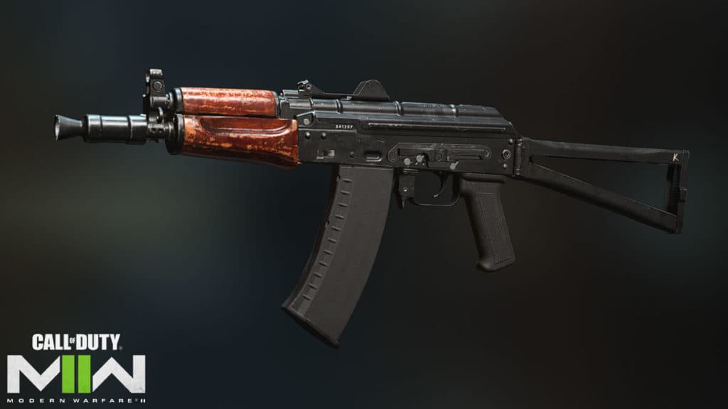 kastov-74u assault rifle in modern warfare 2