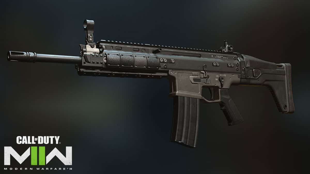 modern warfare 2 taq-56 assault rifle