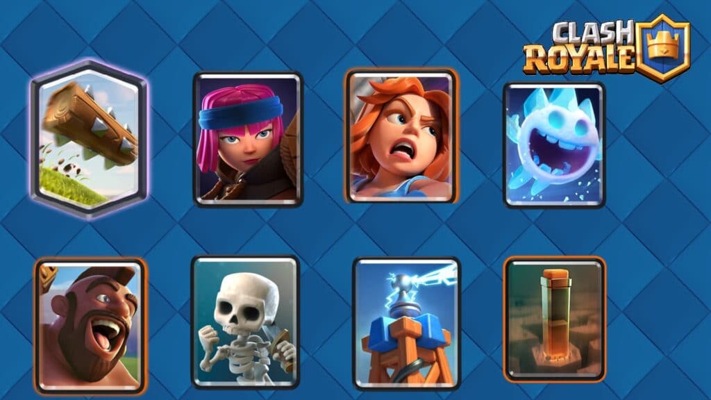 Hog Rider Firecracker Earthquake deck in Clash Royale