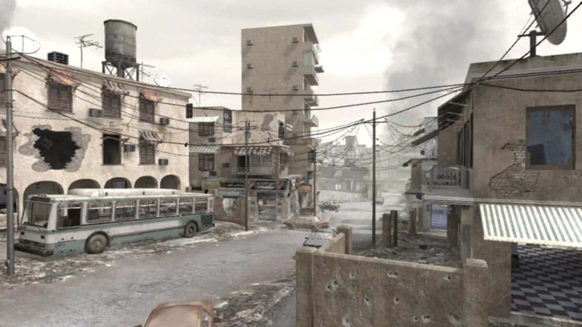 crossfire map in call of duty 4 modern warfare