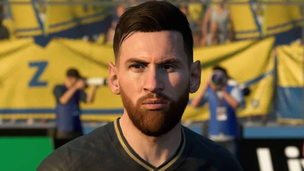 lionel messi up-close in fifa 23