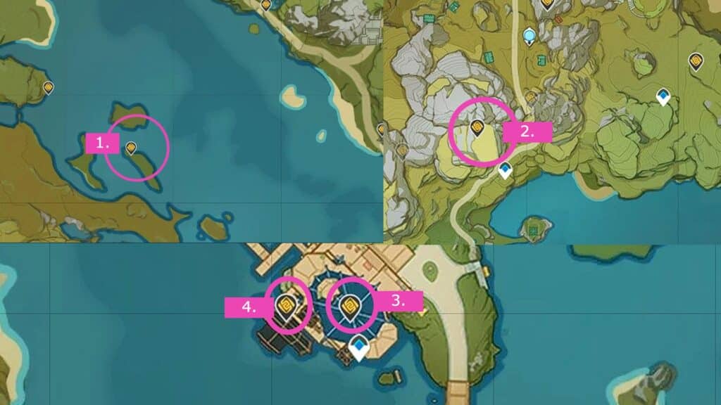 Geoculus locations in Genshin Impact