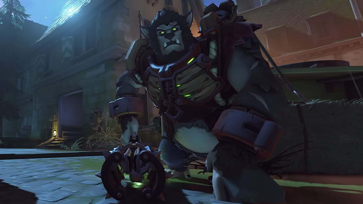 Legendary Werewolf Winston skin in Overwatch 2 Halloween Terror event