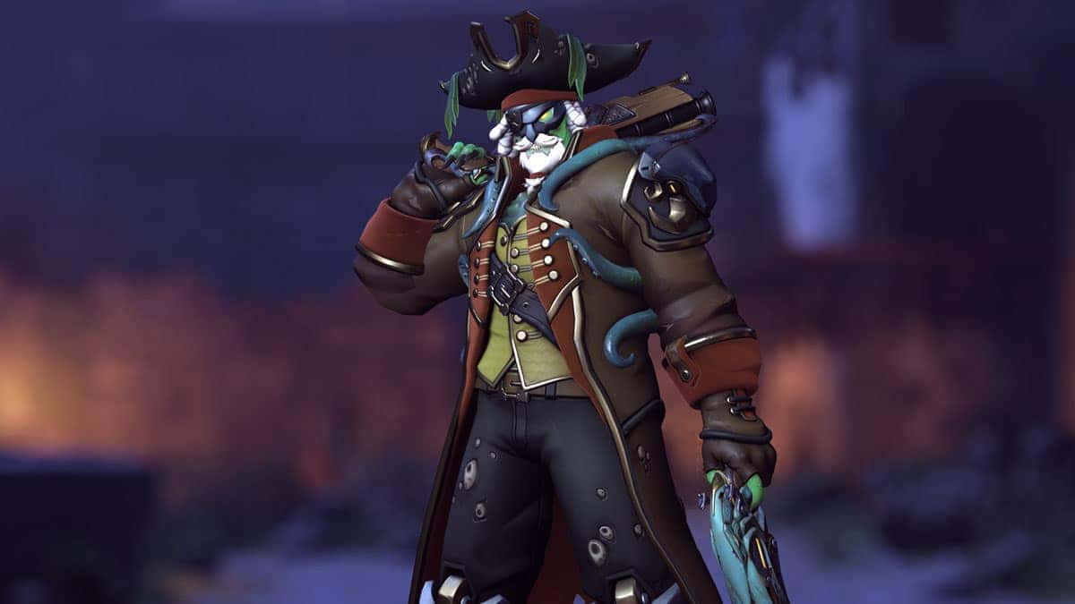 Cursed Captain Legendary Reaper skin in Overwatch 2