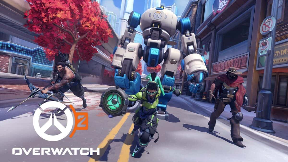 overwatch 2 characters running towards screen