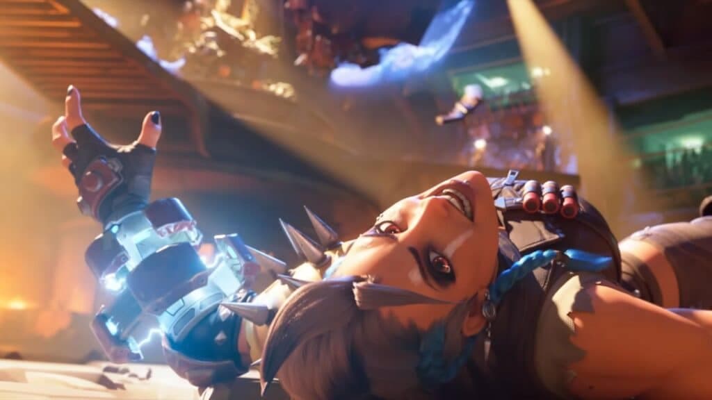 junker queen lying upside down in overwatch 2