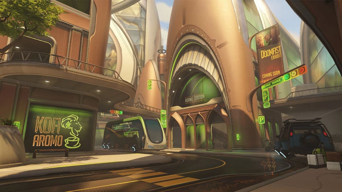 Overwatch 2 numbani map