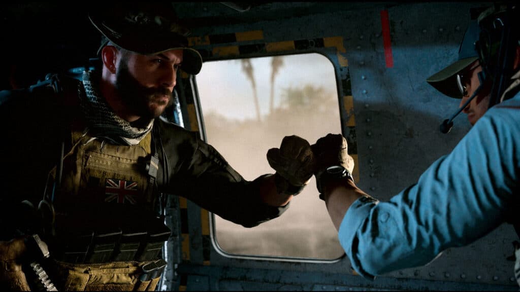 captain price and gaz in modern warfare 2