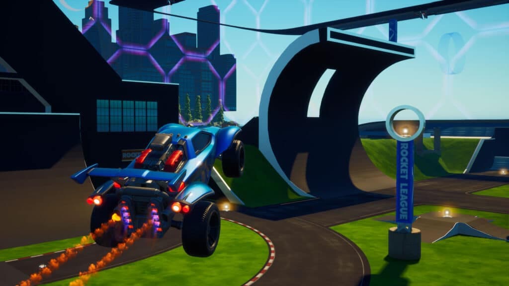 Rocket League's Beckworth Park in Fortnite