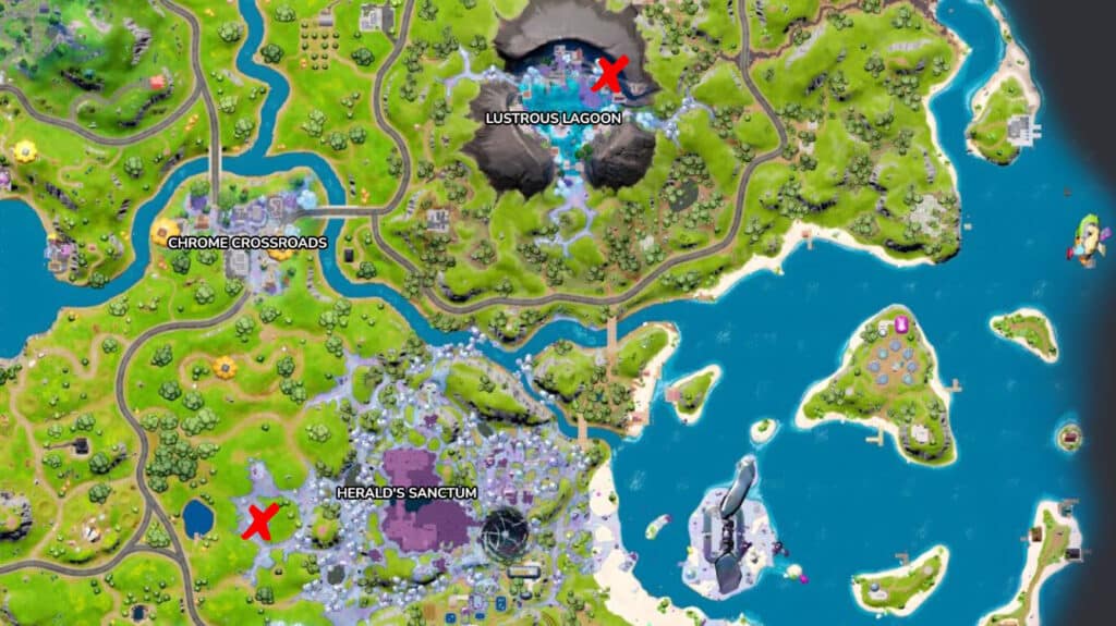 TV locations in Fortnite