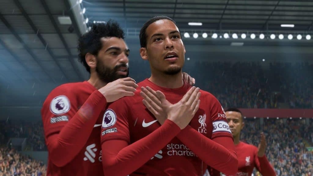 Virgil van Dijk in FIFA 23