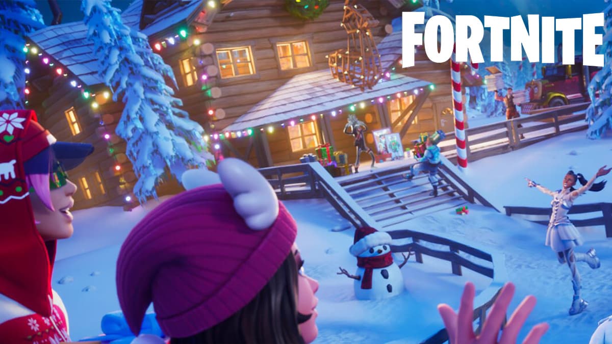 Fortnite Winterfest 2022 event promo