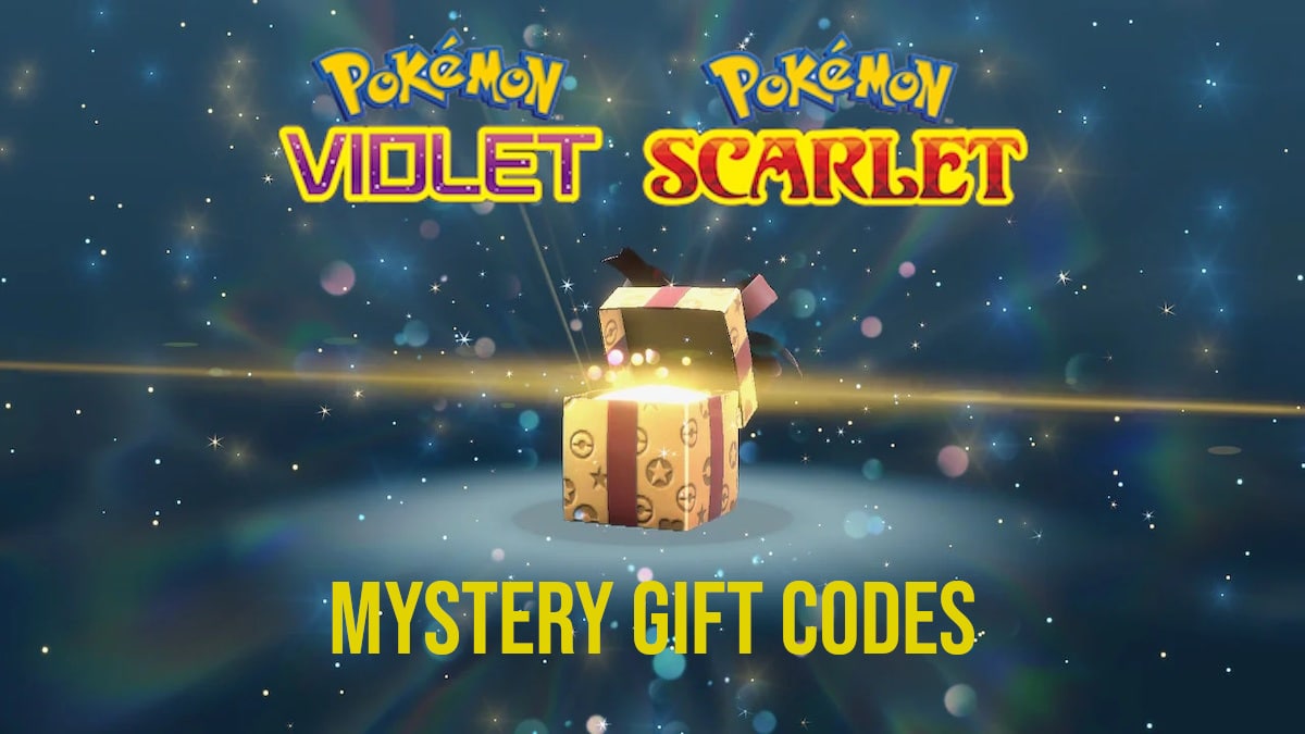 Pokemon Scarlet & Violet Mystery Gift codes (July 2024) Charlie INTEL