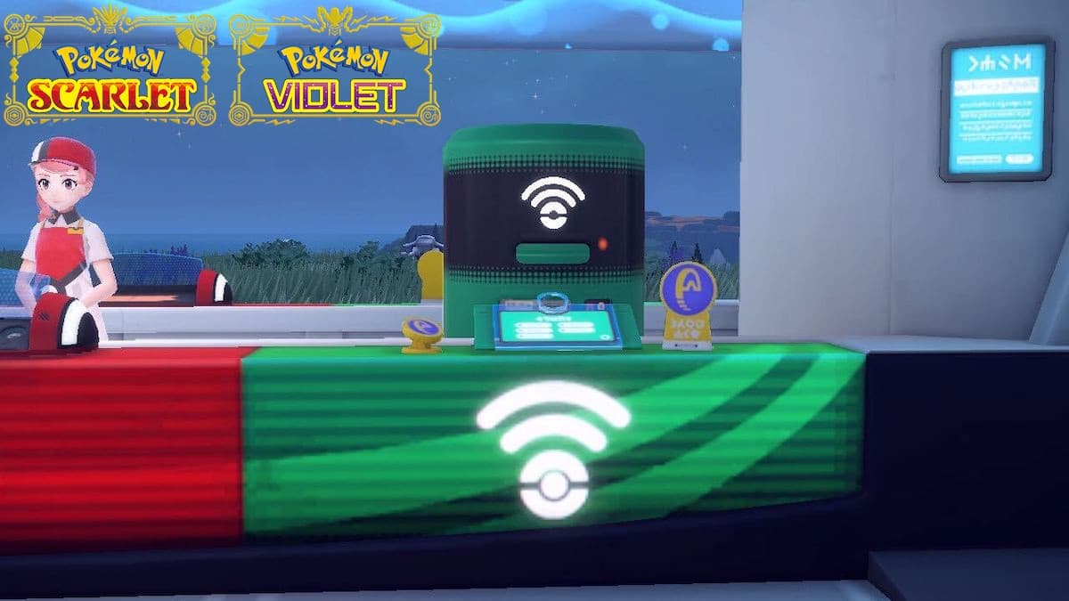 Pokemon Scarlet Violet TM Machine