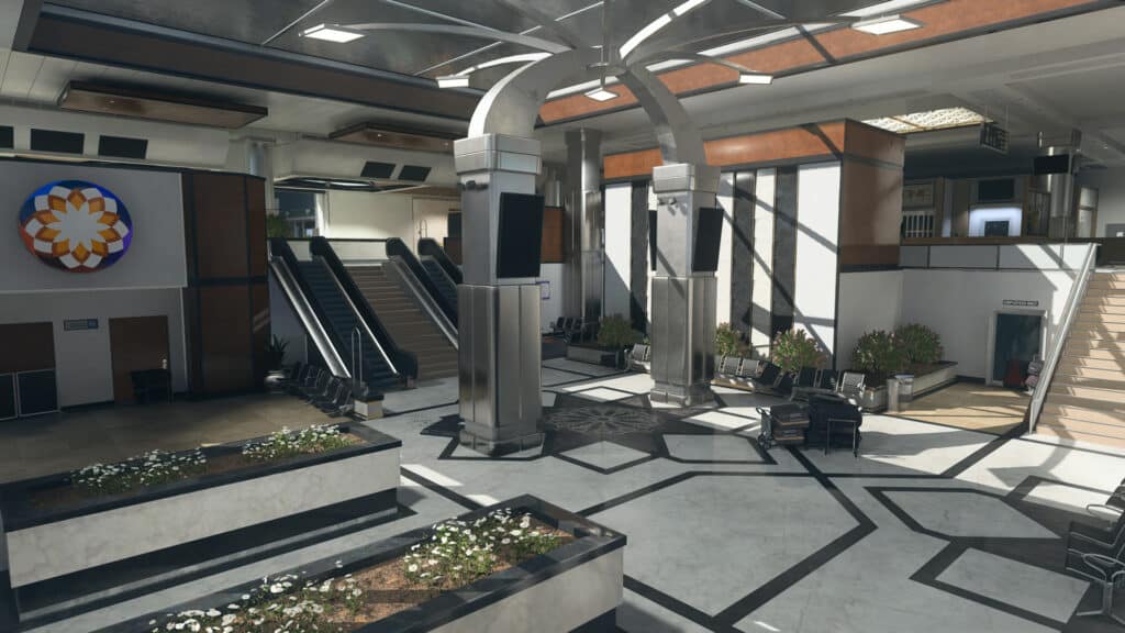 Terminal in Warzone 2's Al Mazrah map