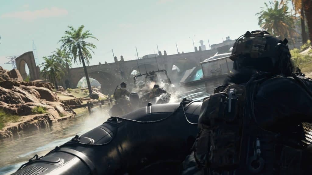 cod warzone 2 operators riding in a bat