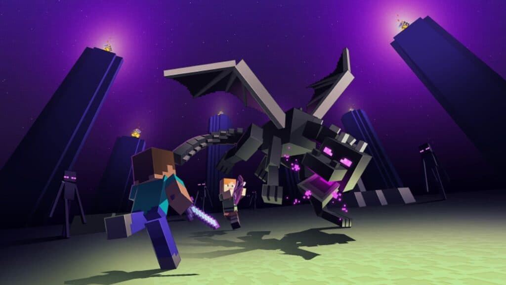 Ender Dragon in Minecraft