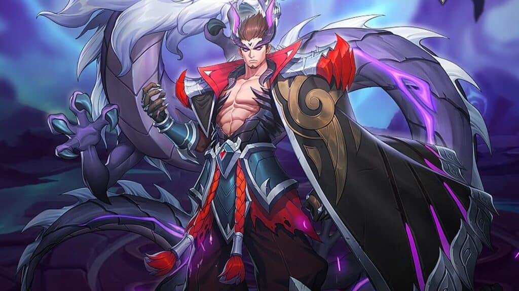 Dark character in Mobile Legends: Adventure