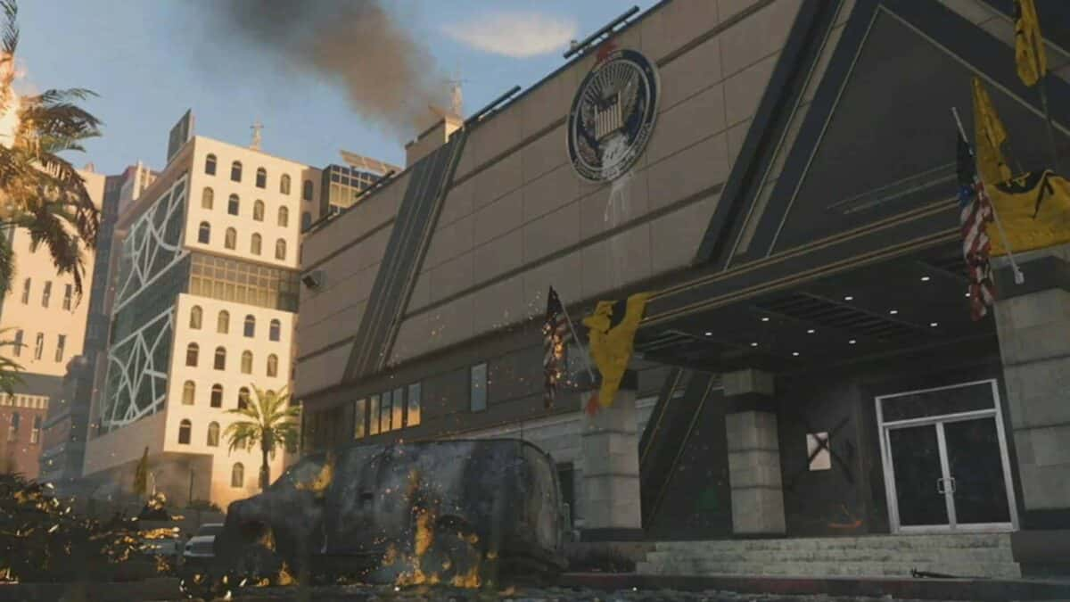 embassy map in cod modern warfare 2