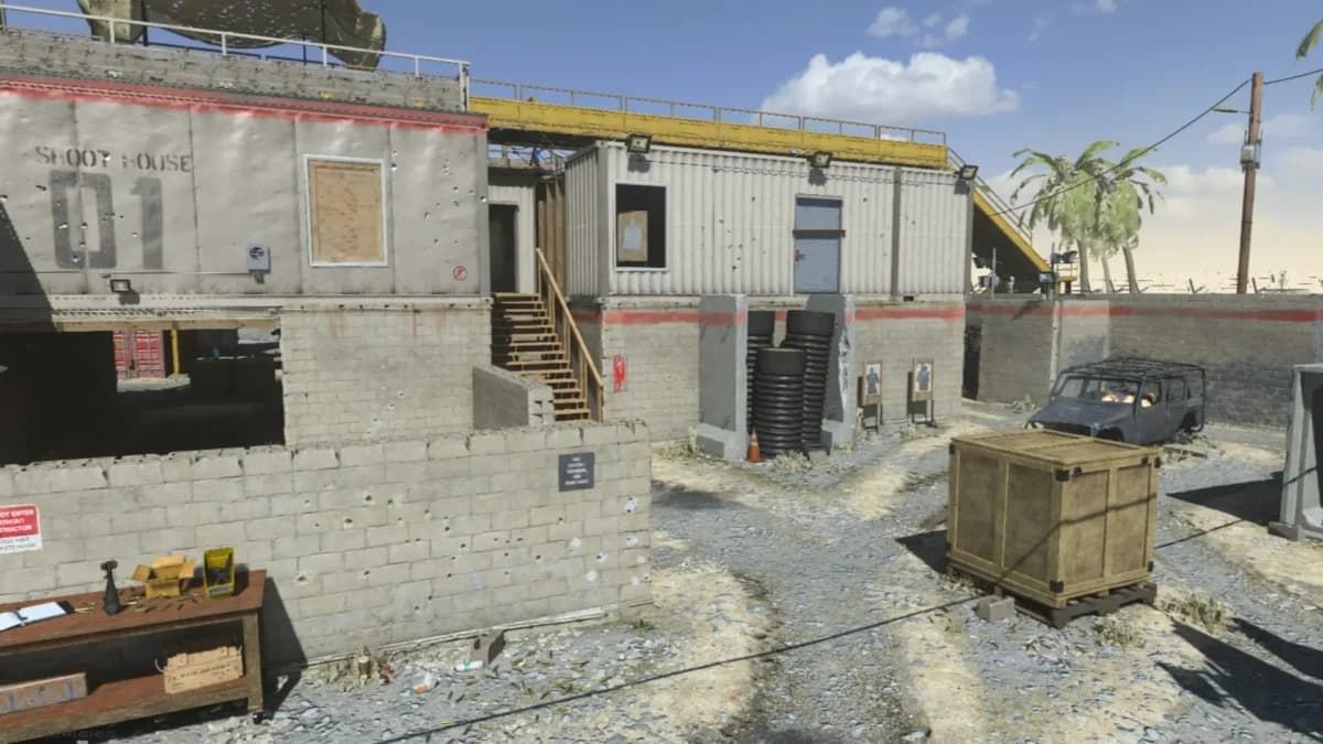 modern warfare shoot house map