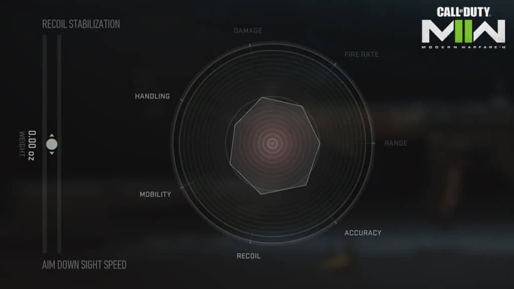 Weapon tuning feature in call of duty modern warfare 2