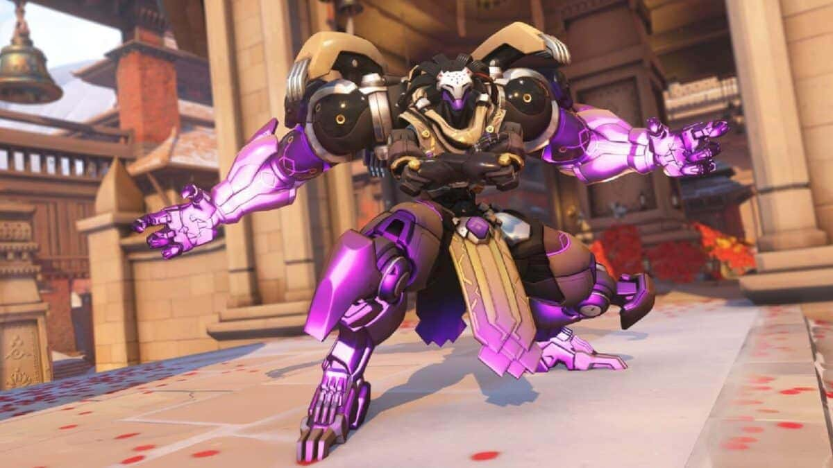 ramattra posing in overwatch 2