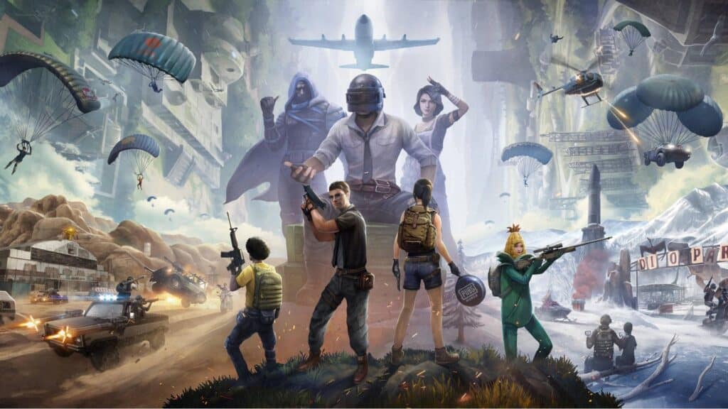 PUBG Mobile official art work