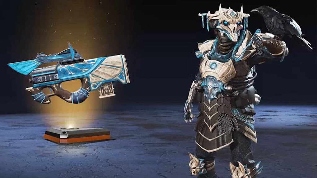 Bloodhound Wintertide skin in Apex Legends