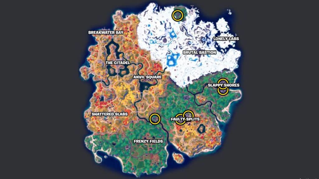 Fortnite traffic light locations