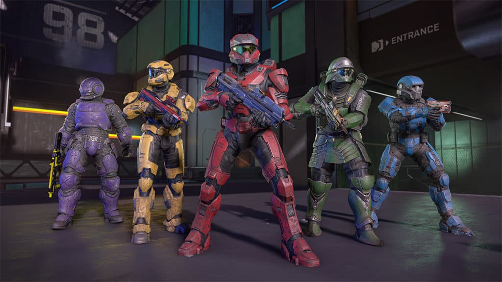 Halo Infinite cadet armor coatings