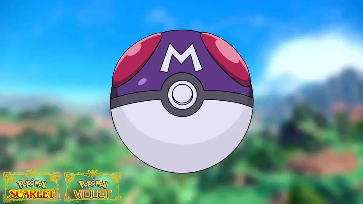 Master Ball in Pokemon Scarlet Violet