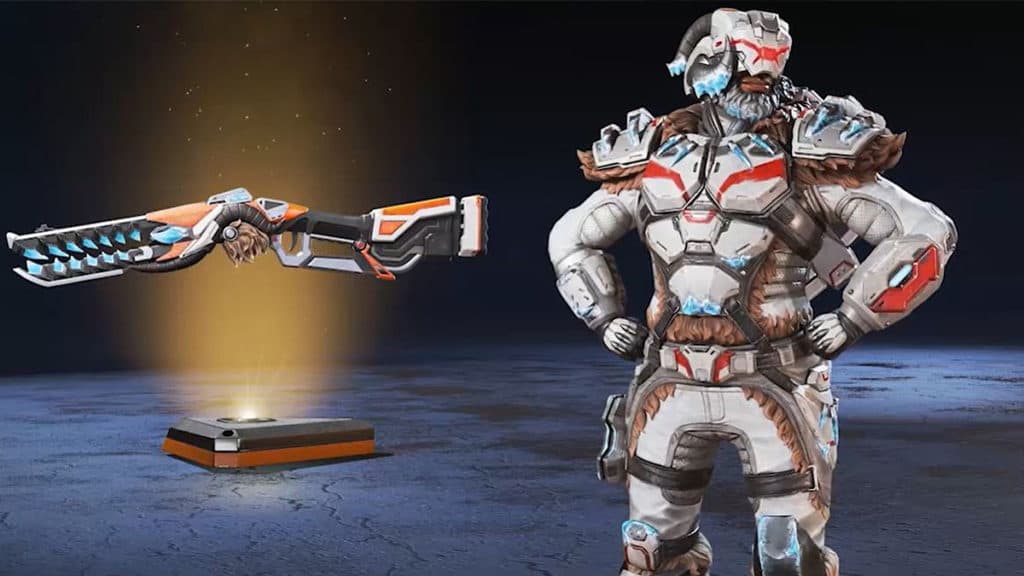 Newcastle Wintertide skin in Apex Legends