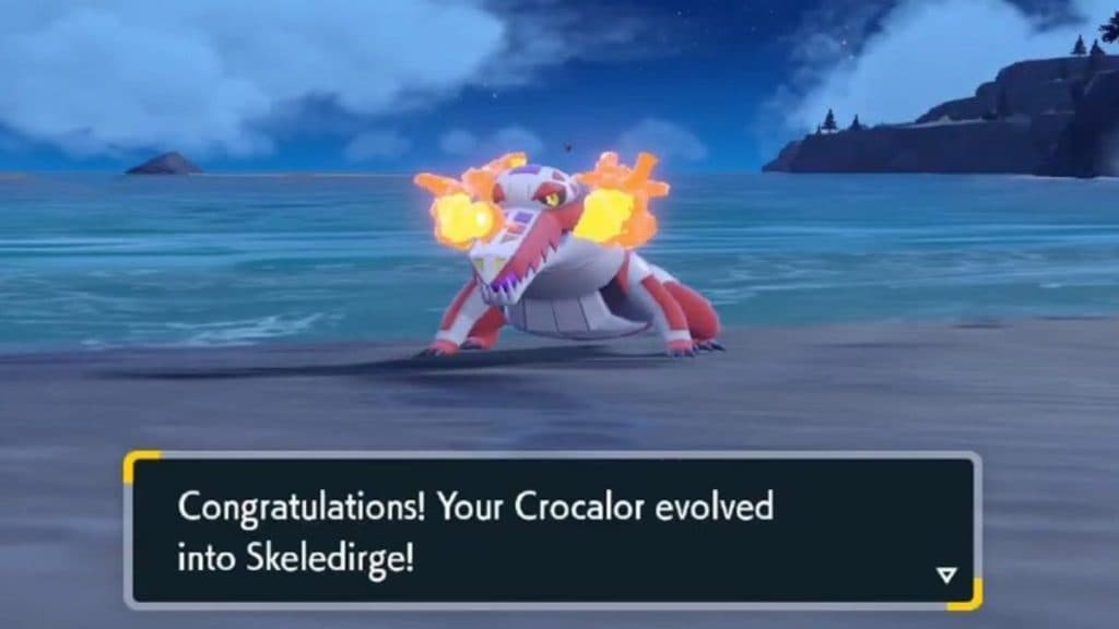 Skeledirge Pokemon Scarlet Violet