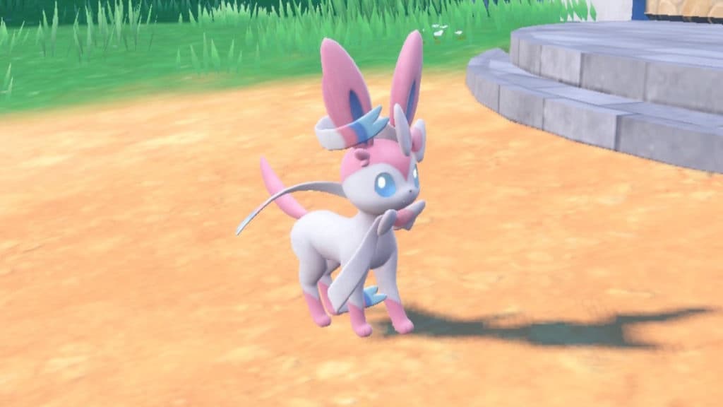 sylveon in pokemon scarlet & violet