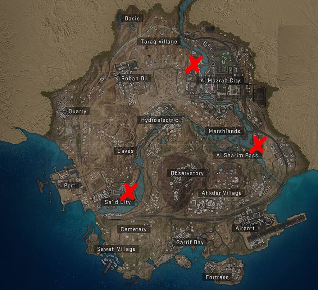 Warzone 2 DMZ Police Station locations