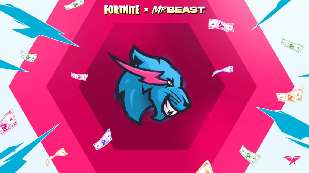 Fortnite mr beast gaming spray 