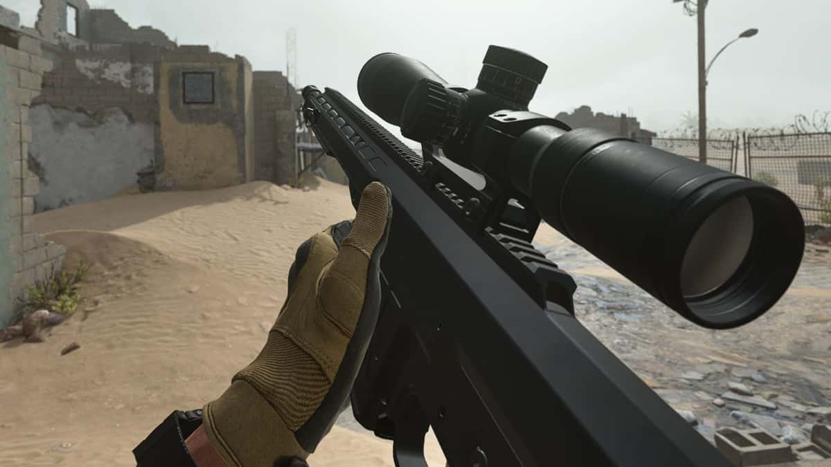 MCPR 300 sniper rifle in modern warfare 2