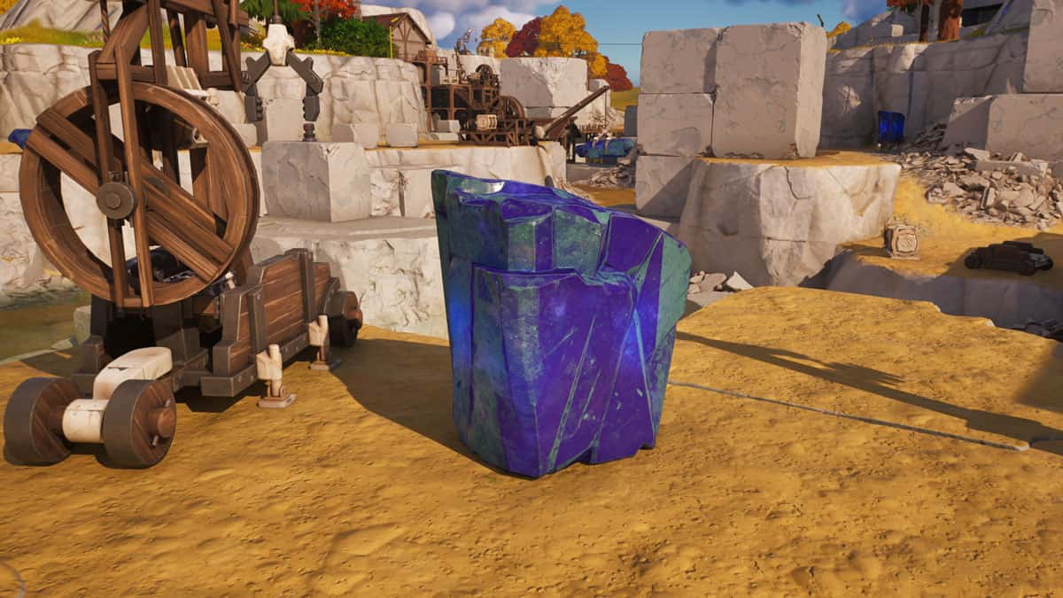 Kinetic Ore block in Fortnite