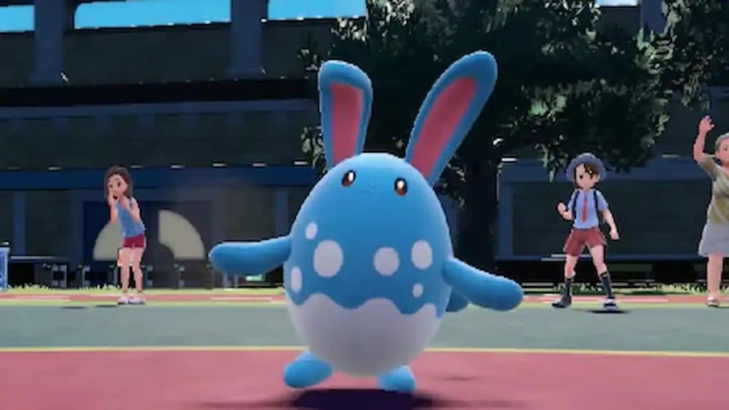 azumarill in pokemon scarlet & violet