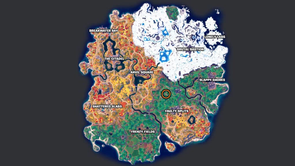 Fortnite star sensor locations