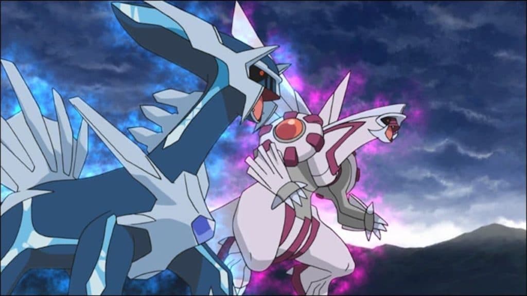 Dialga Palkia Pokemon