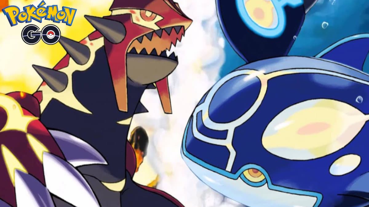 Primal Groudon and Kyogre Pokemon Go